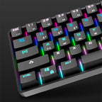 60% Bluetooth Mechanical Keyboard – Hot-Swap, RGB, PBT Keycaps