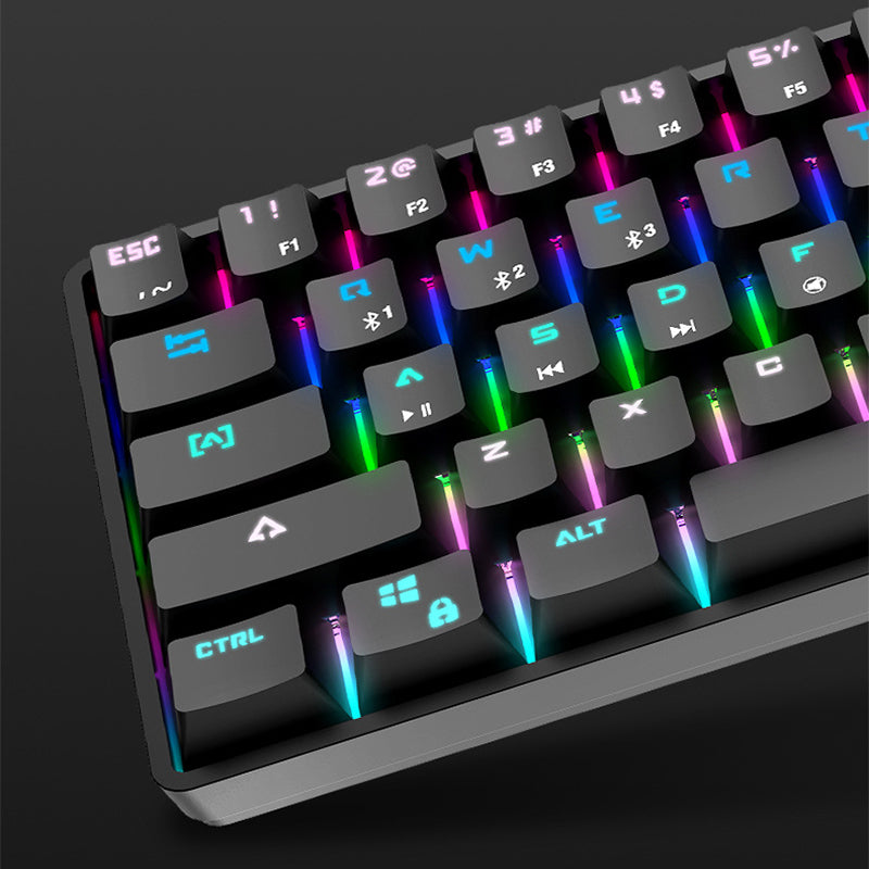 60% Bluetooth Mechanical Keyboard – Hot-Swap, RGB, PBT Keycaps