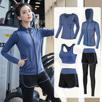 Women's Yoga Gym Top with Built-In Chest Pad | Long & Short Sleeve