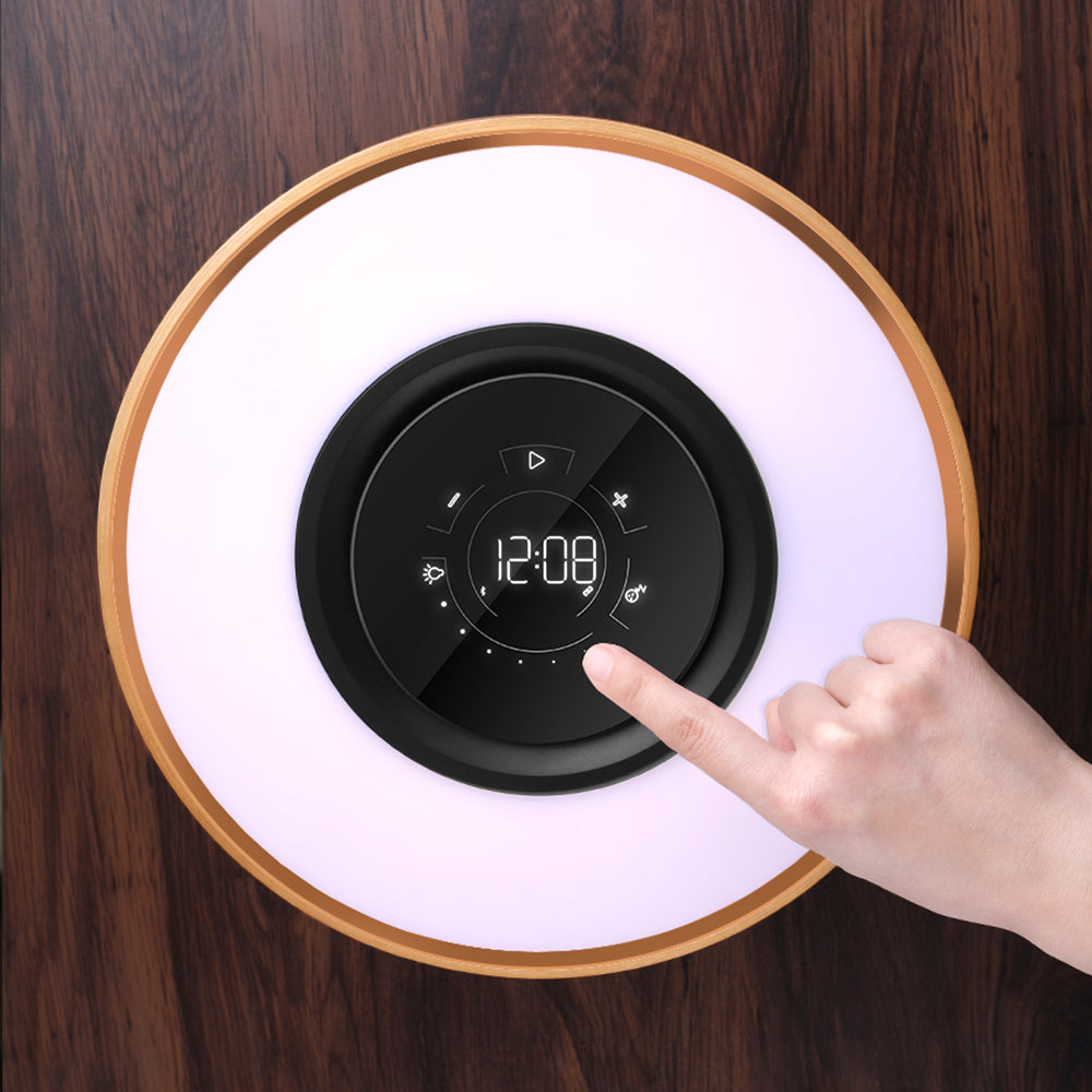 3-in-1 Smart Desk Lamp | Bluetooth Speaker & Wireless Charger, LED, Dual Colour Temp | HOORIVA