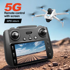 طائرة درون S159 بنظام تحديد المواقع GPS مع كاميرا 8K – تصوير جوي 5G بتقنية WiFi FPV، وجهاز تحكم مع شاشة