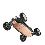 1:12 Brushless 4WD RC Racing Car – Alloy Chassis 75km/h High-Speed Remote Control Model