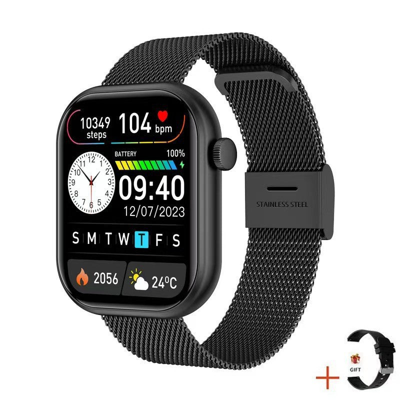 Bluetooth Smartwatch Fitness Tracker – Heart Rate, Pedometer & Camera Control