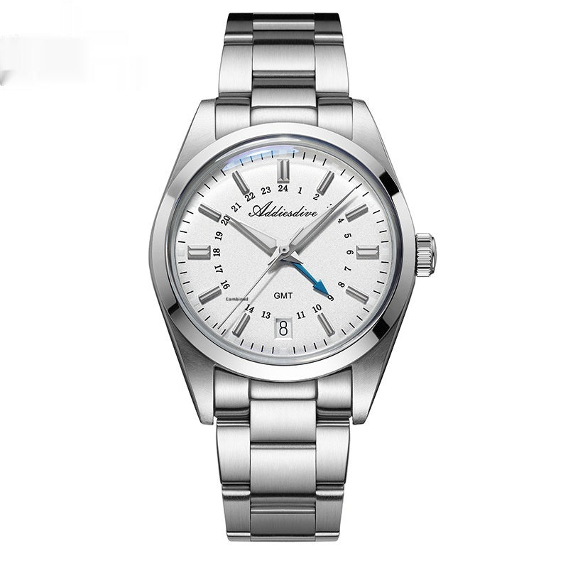 Men's Fashion Quartz Watch | Water-Resistant, 11.3mm Slim Steel Band | HOORIVA