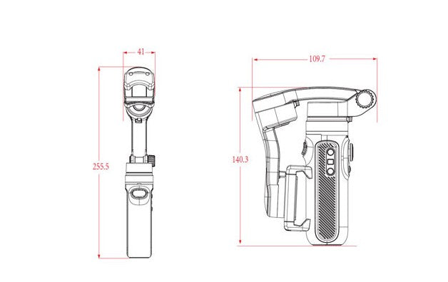 HQ6 3-Axis Bluetooth Phone Gimbal Stabilizer | Handheld Anti-Shake Selfie Stick with Tripod