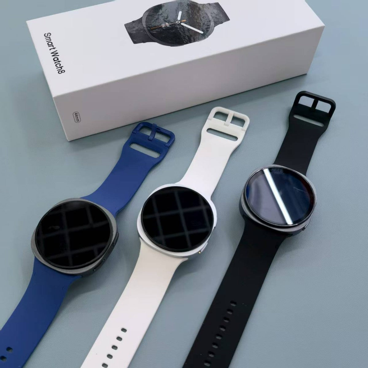 HD8 44mm Bluetooth Calling Smartwatch – IPS Touch Screen Watch 8