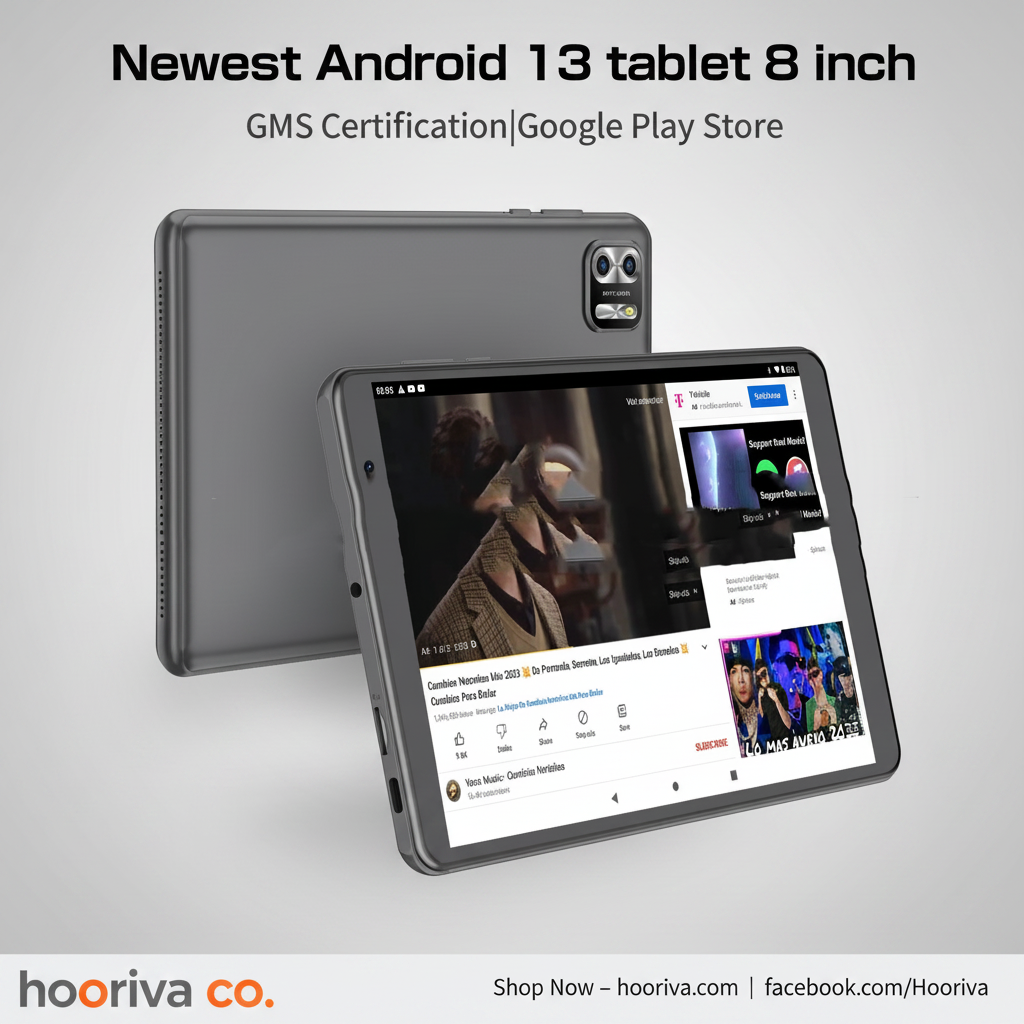 8" Android 13 Tablet HBBT