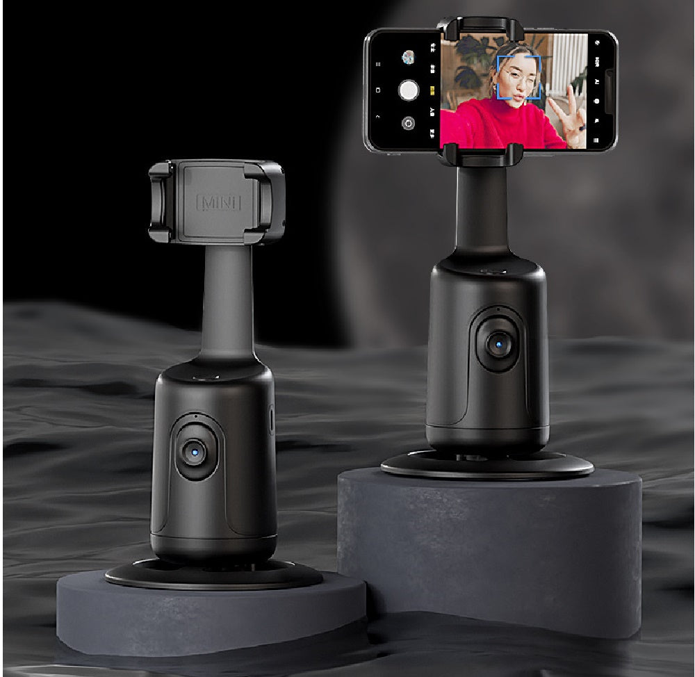 360° Smart Face Tracking Phone Holder with AI Auto Tracking