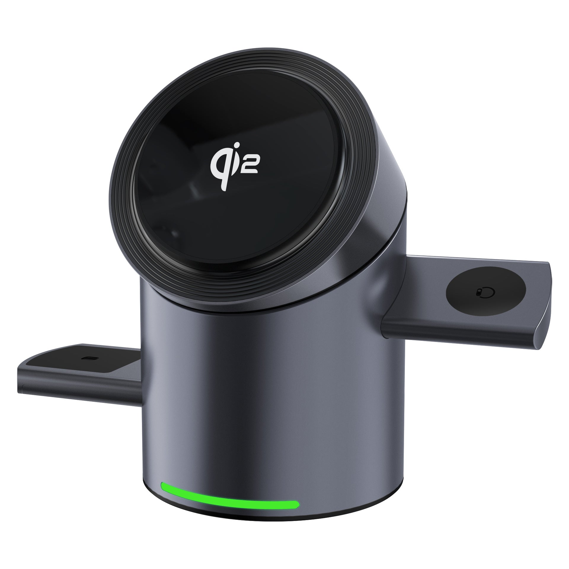 MagSafe 3-in-1 Wireless Fast Charger | 180° Auto Rotation | iPhone, Apple Watch & AirPods