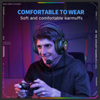 Gaming Headphones with Surround Sound & Mic – USB & Type-C Eagle Eye Design