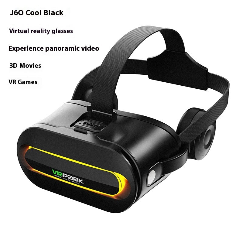 J60 Smart VR Glasses – 1080p HD All-in-One VR Headset with Bluetooth & Game Controller