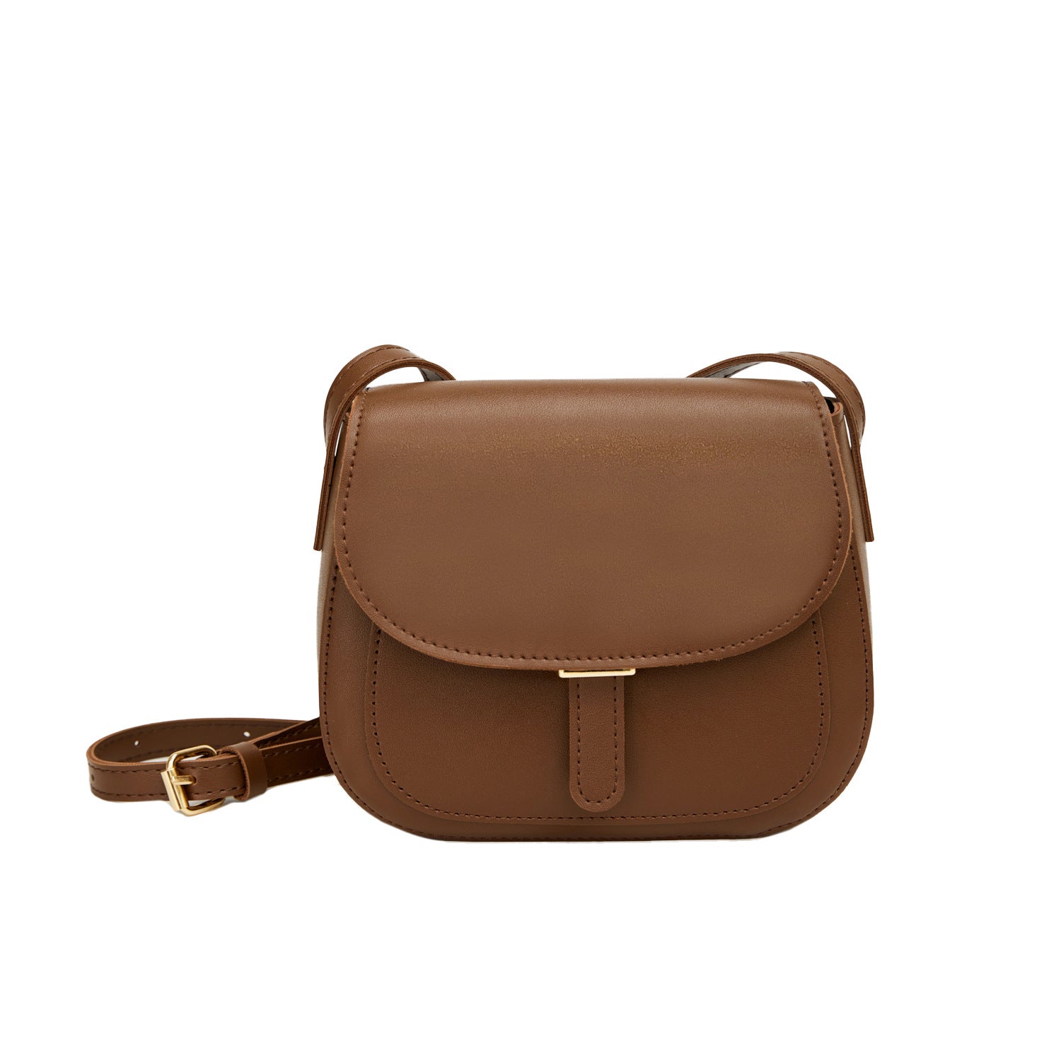 PU Leather Women's Small Square Crossbody Bag — Urban Minimalist, Single Strap, 3 Colours