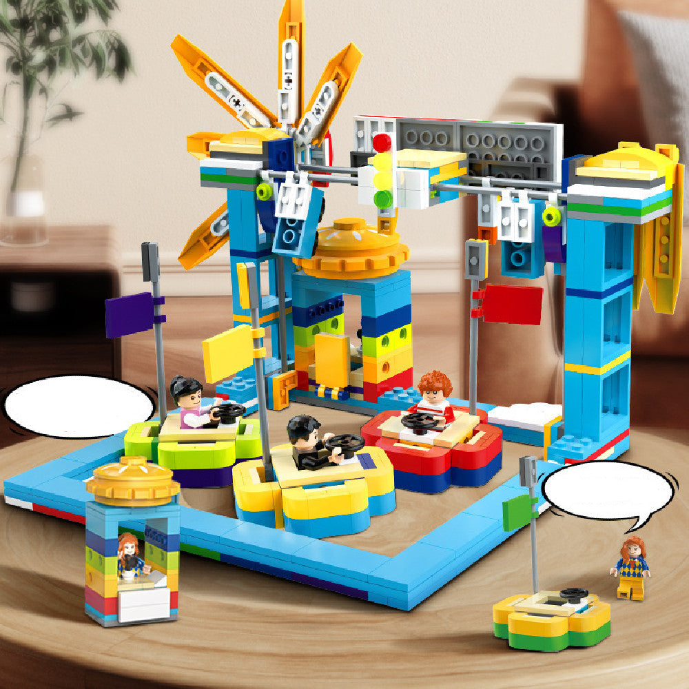 Small Particle ABS Building Block Toy | Creative Assembly Set for Kids