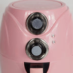 5L Multifunctional Air Fryer | 1200W Heating Pipe | Black & Pink | EU Plug