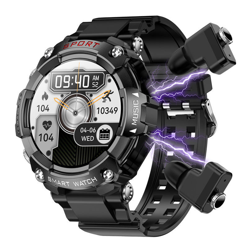 T96 3-in-1 Smart Watch – Wireless Headset & MP3 Player