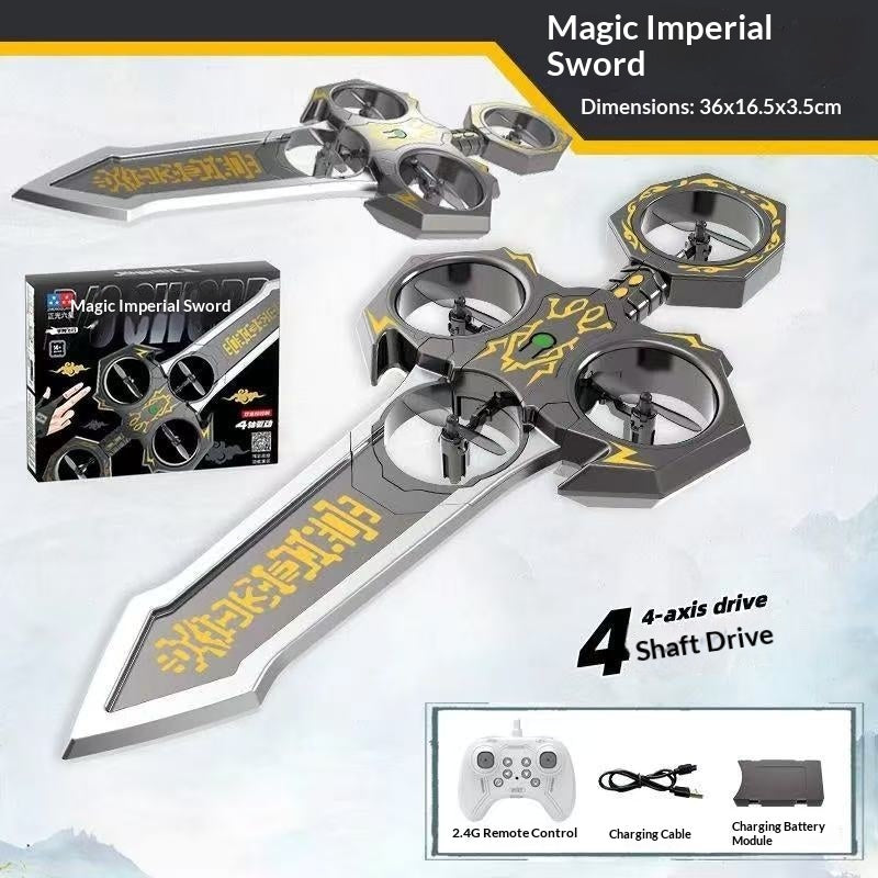Feel-the-wind Flying Sword Remote-controlled Drone Toy