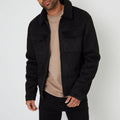 Men's Lamb Fur Collar Coat | Slim Fit Retro Outerwear, S–XXXL, 3 Colours | HOORIVA