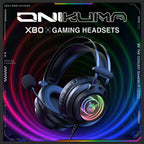 Gaming Headphones with Surround Sound & Mic – USB & Type-C Eagle Eye Design