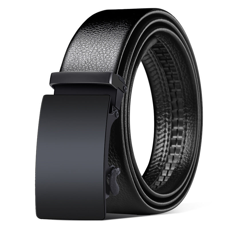 Rear view of the iron automatic buckle with quick-release lever.