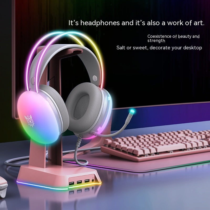 Over-Ear Wired Gaming Headset with 50mm HiFi Drivers – PC & Console