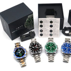 Stainless Steel Smartwatch | 1.28" TFT Swimming Waterproof, Heart Rate & Sleep Monitor