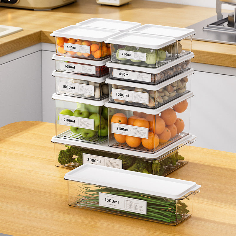 Food Grade Storage Box With Lid – Microwave Safe Square Container