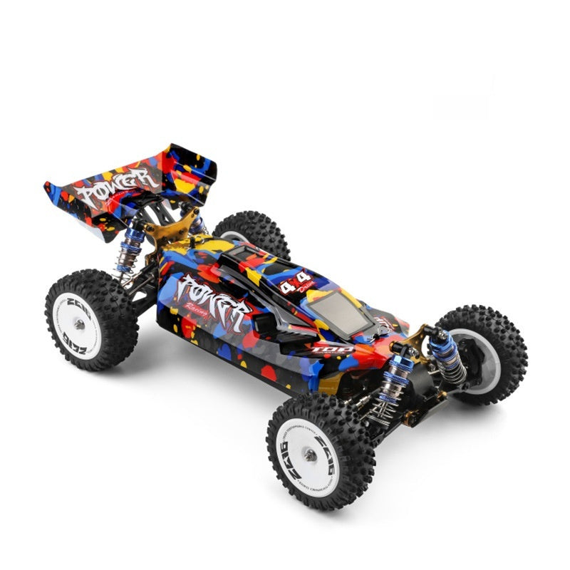 1:12 Brushless 4WD RC Racing Car – Alloy Chassis 75km/h High-Speed Remote Control Model