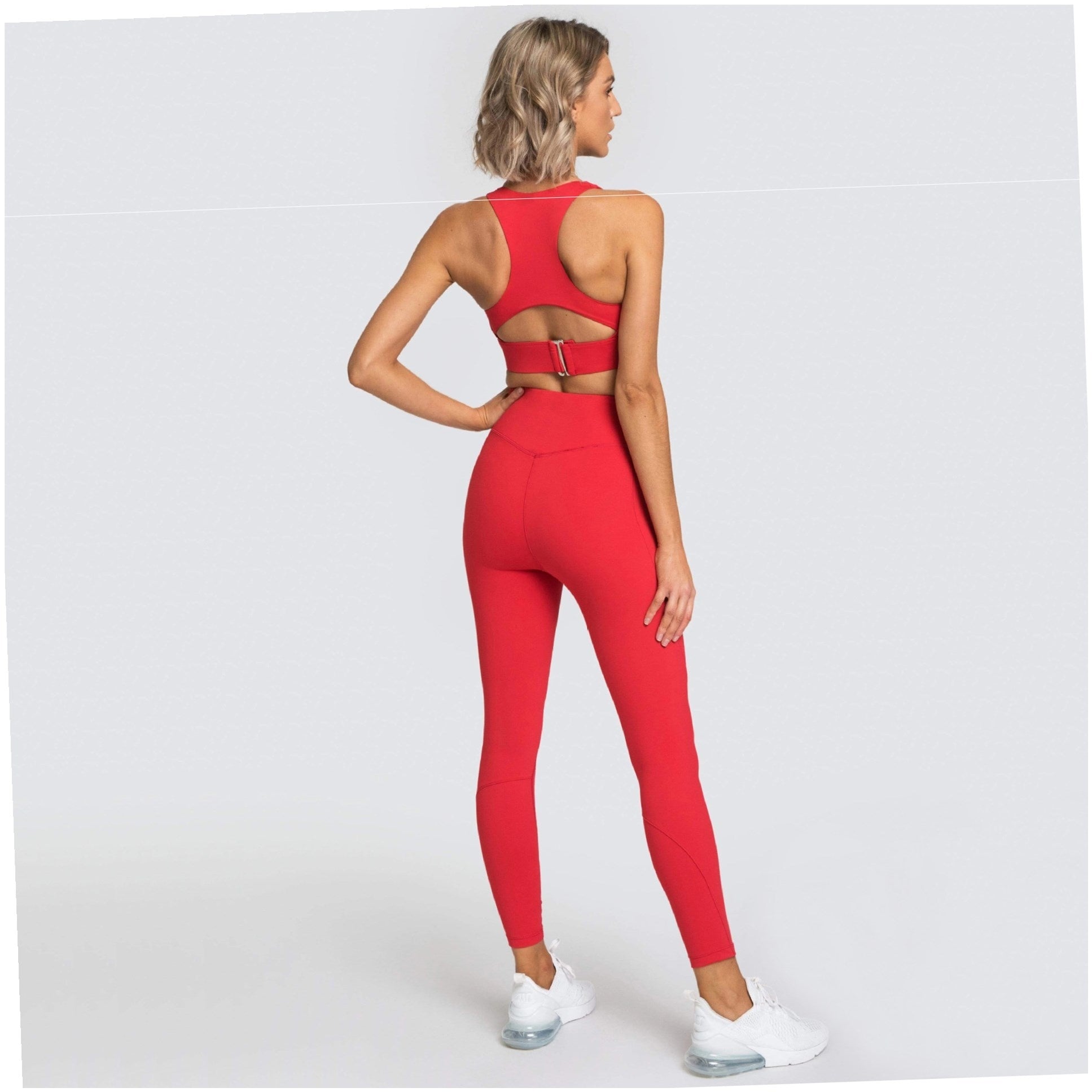 Women's Sleeveless Yoga Sports Suit | Fitness Clothing Set