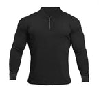 Men's Long Sleeve Polo Shirt | Classic Fit Cotton Tee