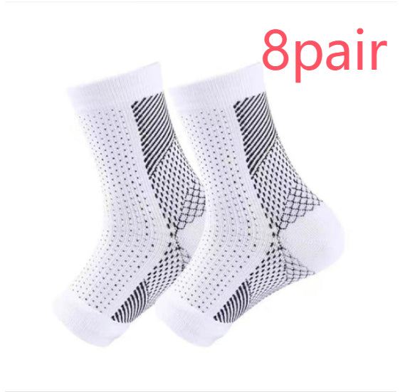 Compression Ankle Support Sleeves – Open Toe, Breathable Mesh