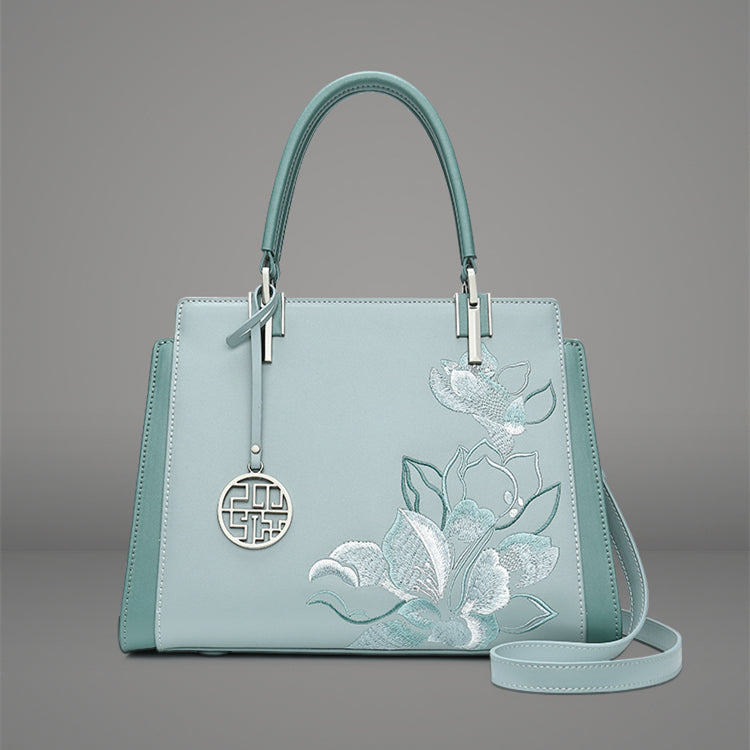 Chinese Style Women's Handbag — Gift Box Option, Mother's Day & Holiday Gift, 12 Variants