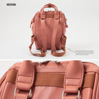 Women's PU Leather Anti-Theft Fashion Backpack – Vintage Style Daily Bag with 3D Pocket