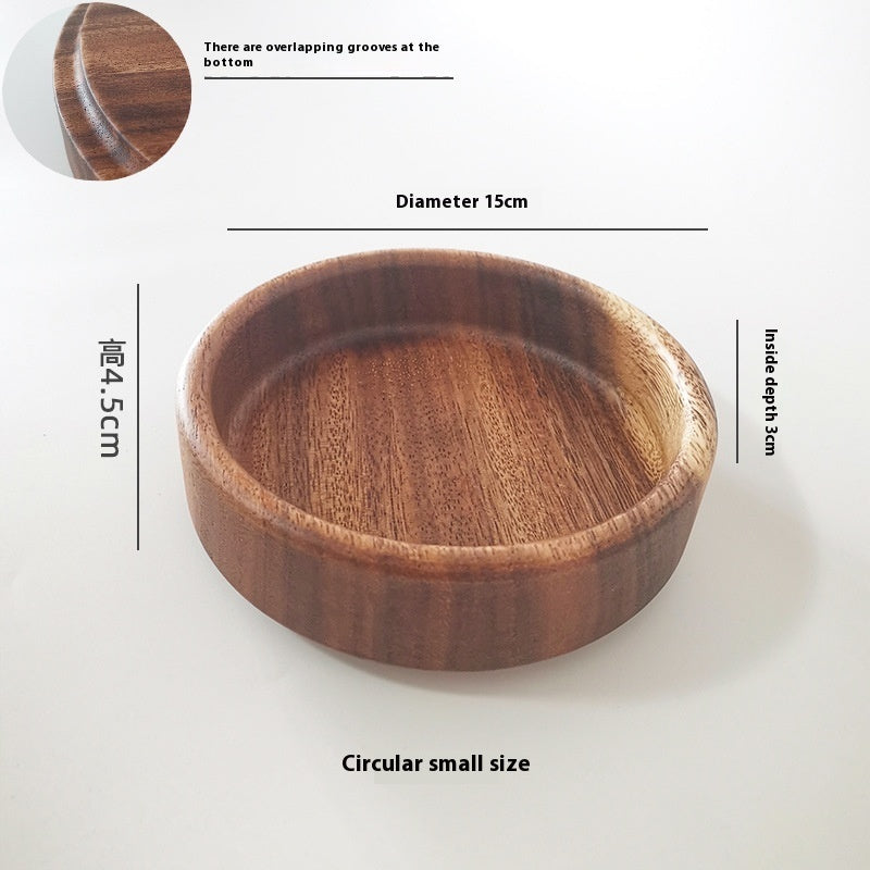 Walnut Wooden Serving Tray | Fruit & Storage Tray – Multiple Sizes