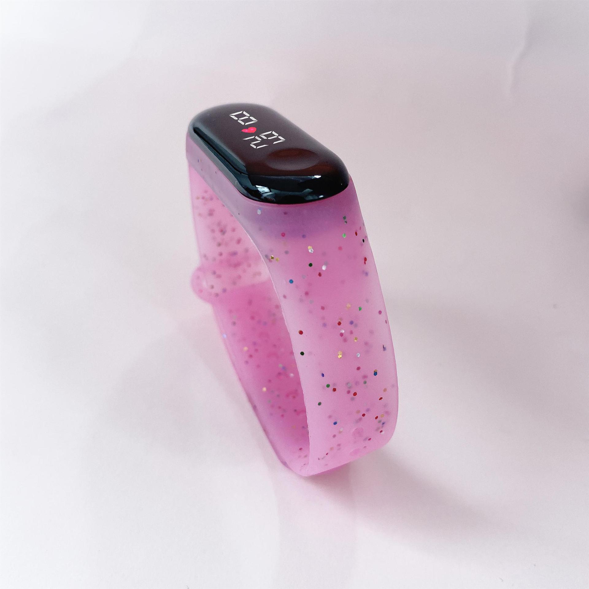 Kids Digital Silicone Watch – 50m Waterproof, Touch Screen, 7 Colours