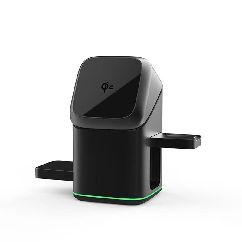 MagSafe 3-in-1 Wireless Fast Charger | 180° Auto Rotation | iPhone, Apple Watch & AirPods
