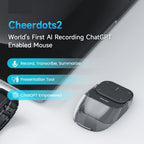Smart Split Air Mouse with Wireless Charging | Laser Pointer, AI Voice, USB-C | HOORIVA
