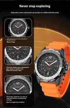 EVOQUE2 Solar Powered Sports Watch | Eco-Drive, Waterproof, 21+ Day Battery