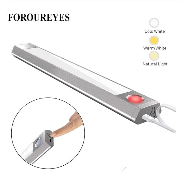 USD Rechargeable Light 233*35*19mm Sensor distance:3-5meters