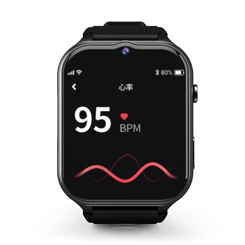ساعة هاتف ذكي لكبار السن – شاشة 1.83 بوصة، مكالمات فيديو، تحديد المواقع GPS وبطارية 800 مللي أمبير
