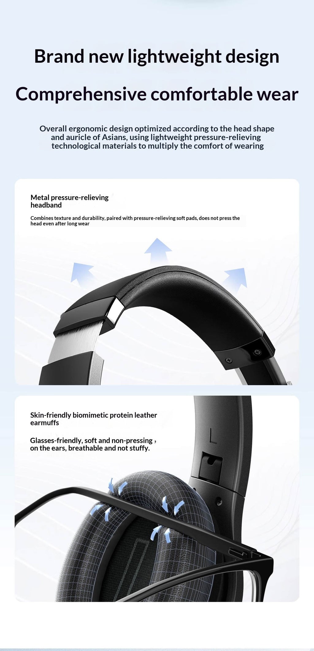 Soundcore Q20i Over-Ear Headphones | Active Noise Cancellation | Hi-Res Audio | Bluetooth 5.0