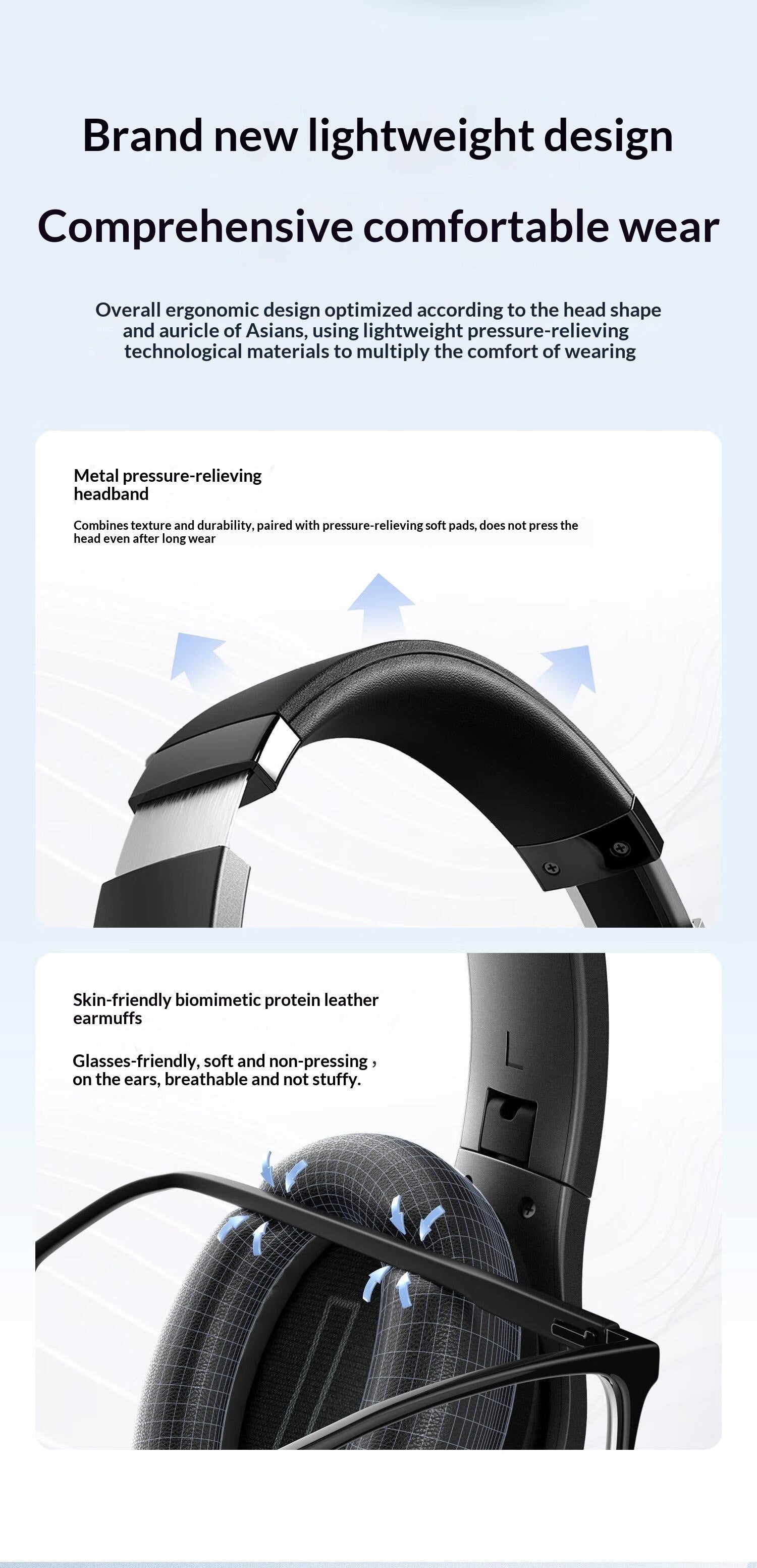 Soundcore Q20i Over-Ear Headphones | Active Noise Cancellation | Hi-Res Audio | Bluetooth 5.0