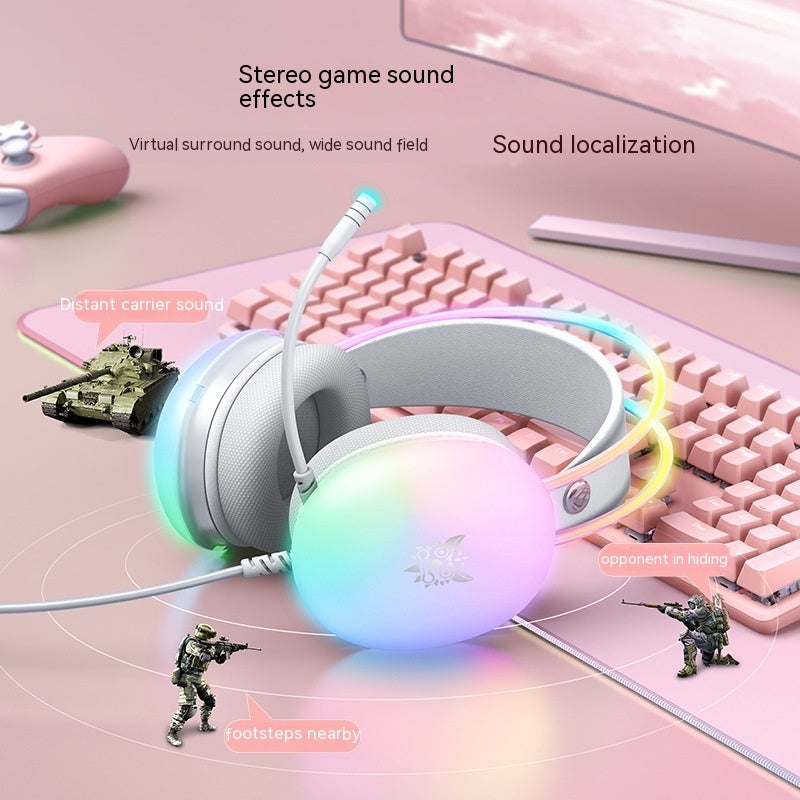 Over-Ear Wired Gaming Headset with 50mm HiFi Drivers – PC & Console
