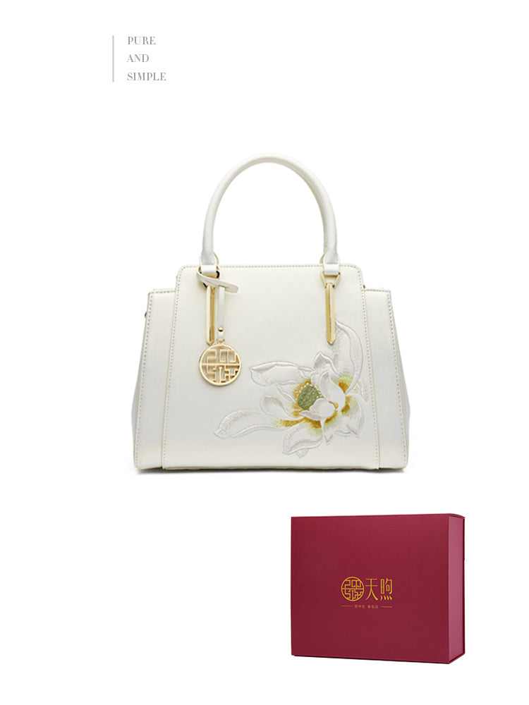 Chinese Style Women's Handbag — Gift Box Option, Mother's Day & Holiday Gift, 12 Variants