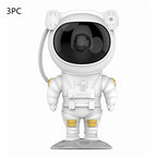 Astronaut Galaxy Star Projector Night Light | Nebula, Timer, USB/App/Rechargeable | HOORIVA