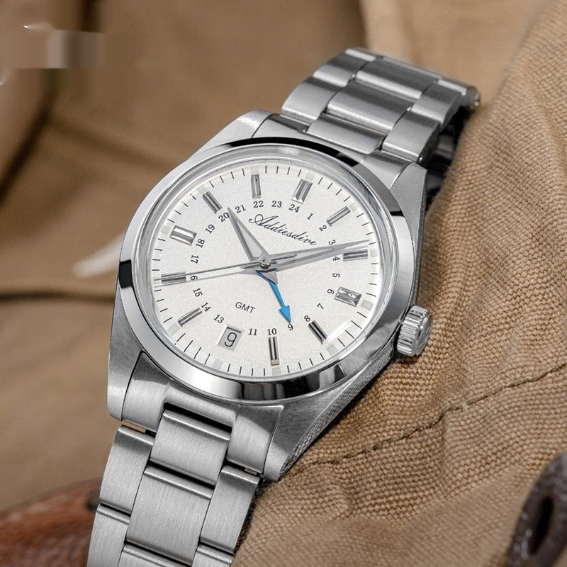 Men's Fashion Quartz Watch | Water-Resistant, 11.3mm Slim Steel Band | HOORIVA