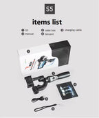 3-Axis Handheld Phone Gimbal Stabilizer | 330° Adjustable Speed for Smartphones up to 6.5"