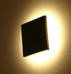 LED Square Ultra-Thin Outdoor Wall Light – 10W Waterproof | Hooriva