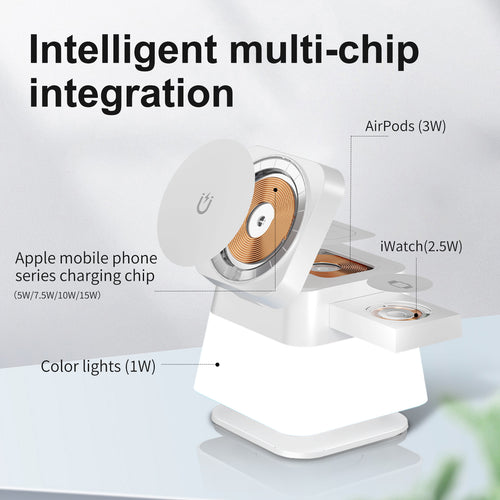 4-in-1 Wireless Charger Station