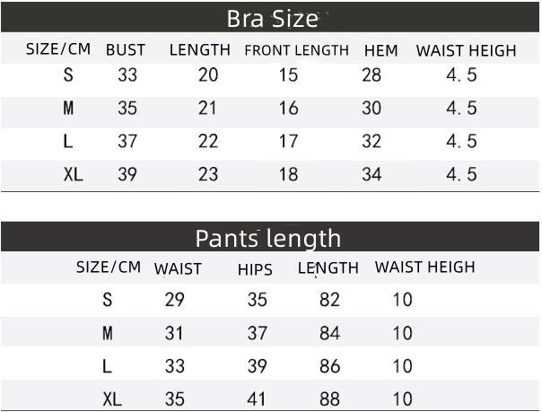 Women's Seamless Yoga Set – 2-Piece Sports Bra & Leggings for Fitness, Running & Yoga