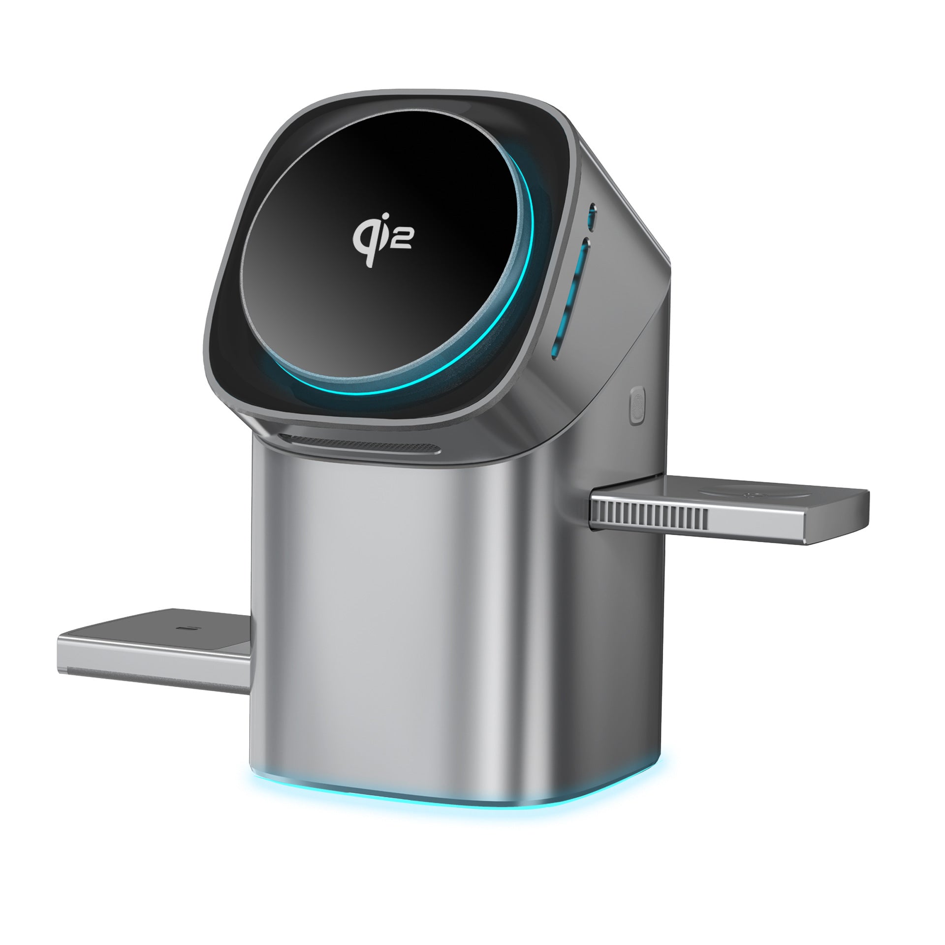 MagSafe 3-in-1 Wireless Fast Charger | 180° Auto Rotation | iPhone, Apple Watch & AirPods